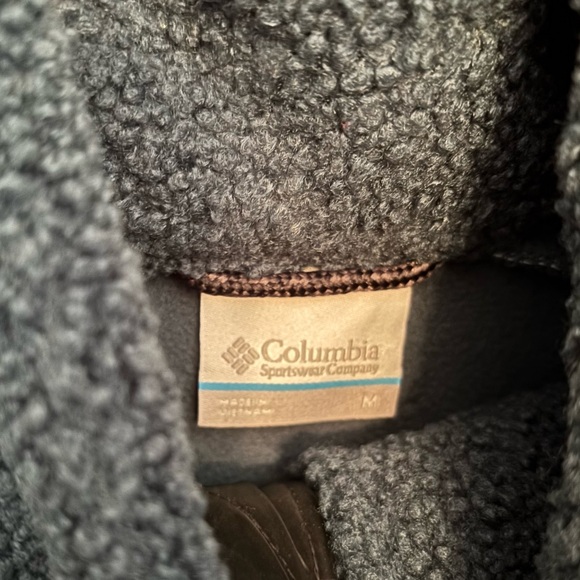 Columbia Women's Uphill Edge Fleece Full-Zip Pullover Night Wave size M - Picture 2 of 4